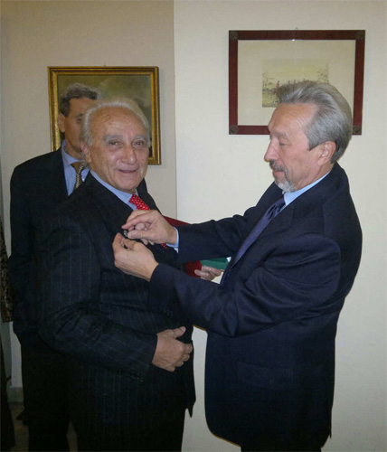 Vladimir Korotkov (a destra) e a Alfredo Barbaro